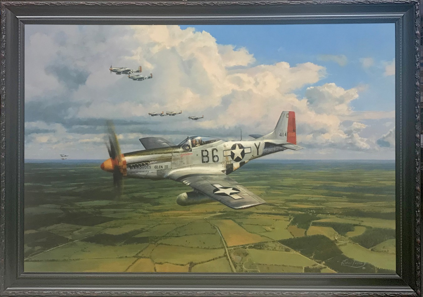 American Eagles by Robert Taylor - Framed Giclee on Canvas
