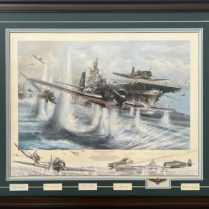 Battle for the Solomons Special Remarque by John Shaw - Framed Collectors Piece