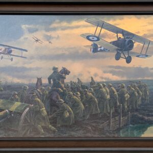 The Big Push by Anthony Saunders - Framed Canvas Giclee