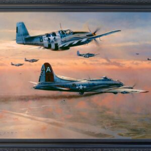 Bringing The Peacemaker Home by Robert Taylor - Framed Giclee on Canvas