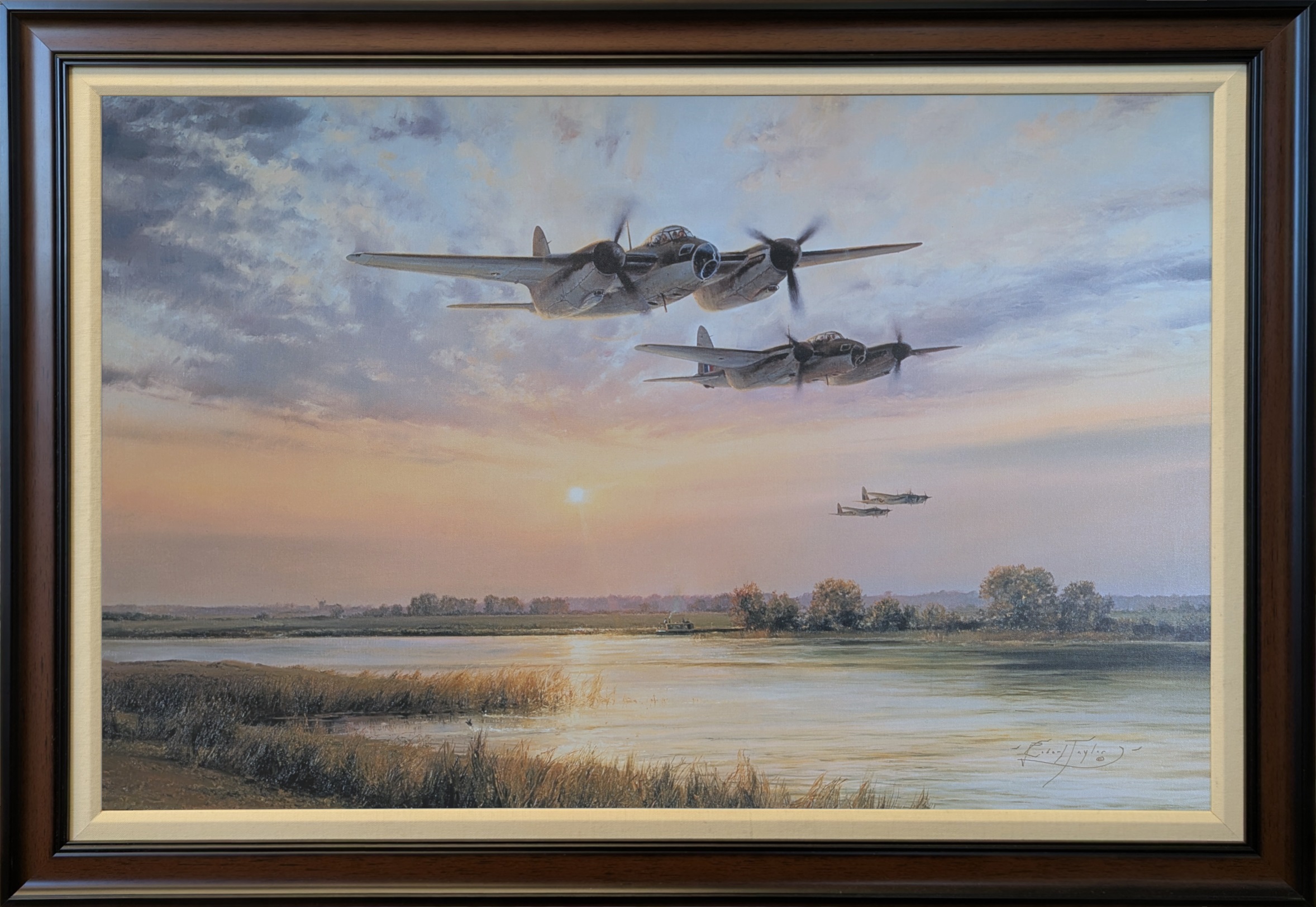 Broken Silence by Robert Taylor - Framed Giclee Canvas