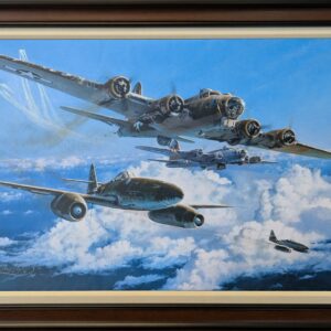 Combat Over the Reich by Robert Taylor - Framed Canvas Giclee