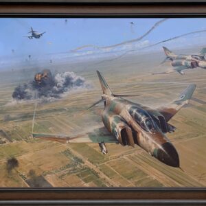 Double Strike by Robert Taylor - Framed Canvas Giclee