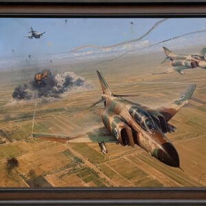 Double Strike by Robert Taylor - Framed Canvas Giclee