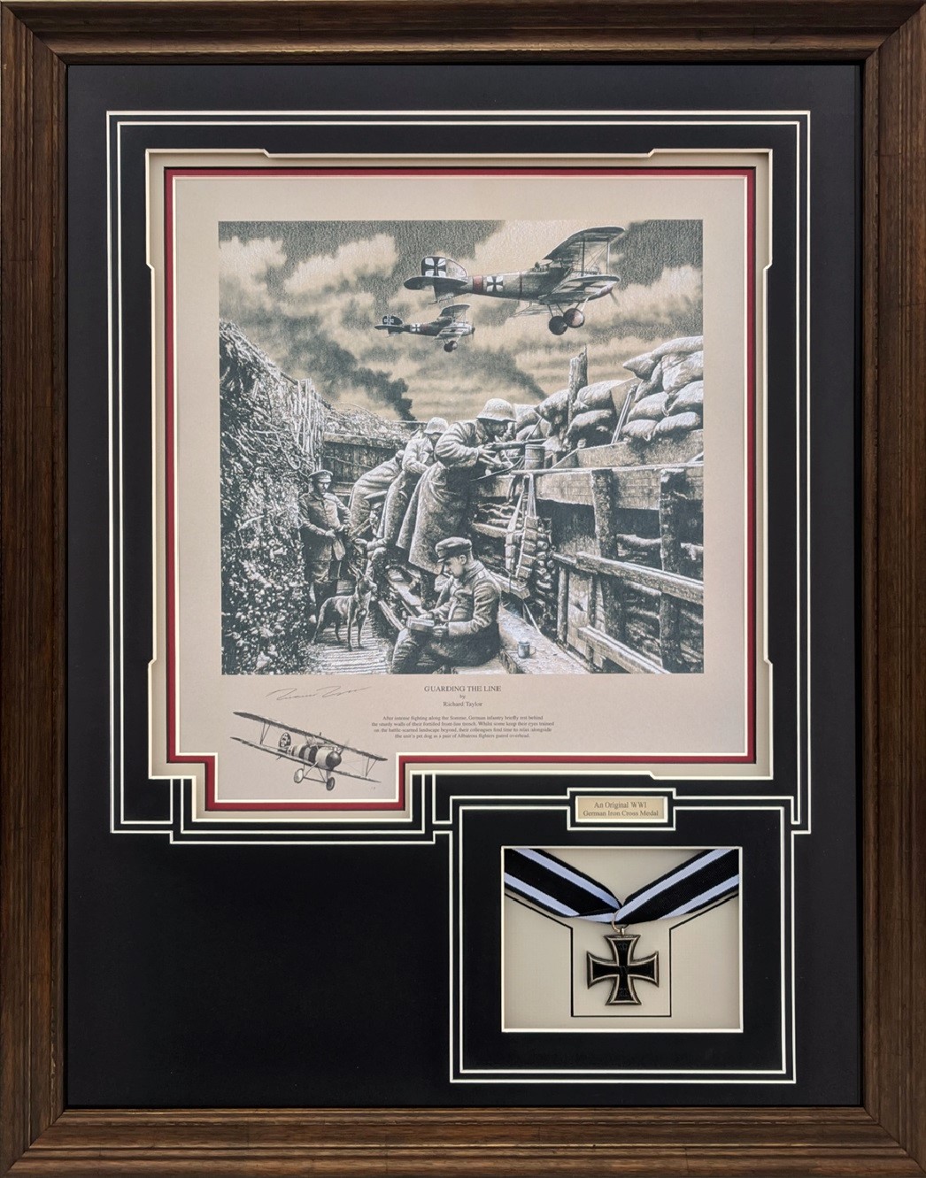 Guearding the Line Remarque