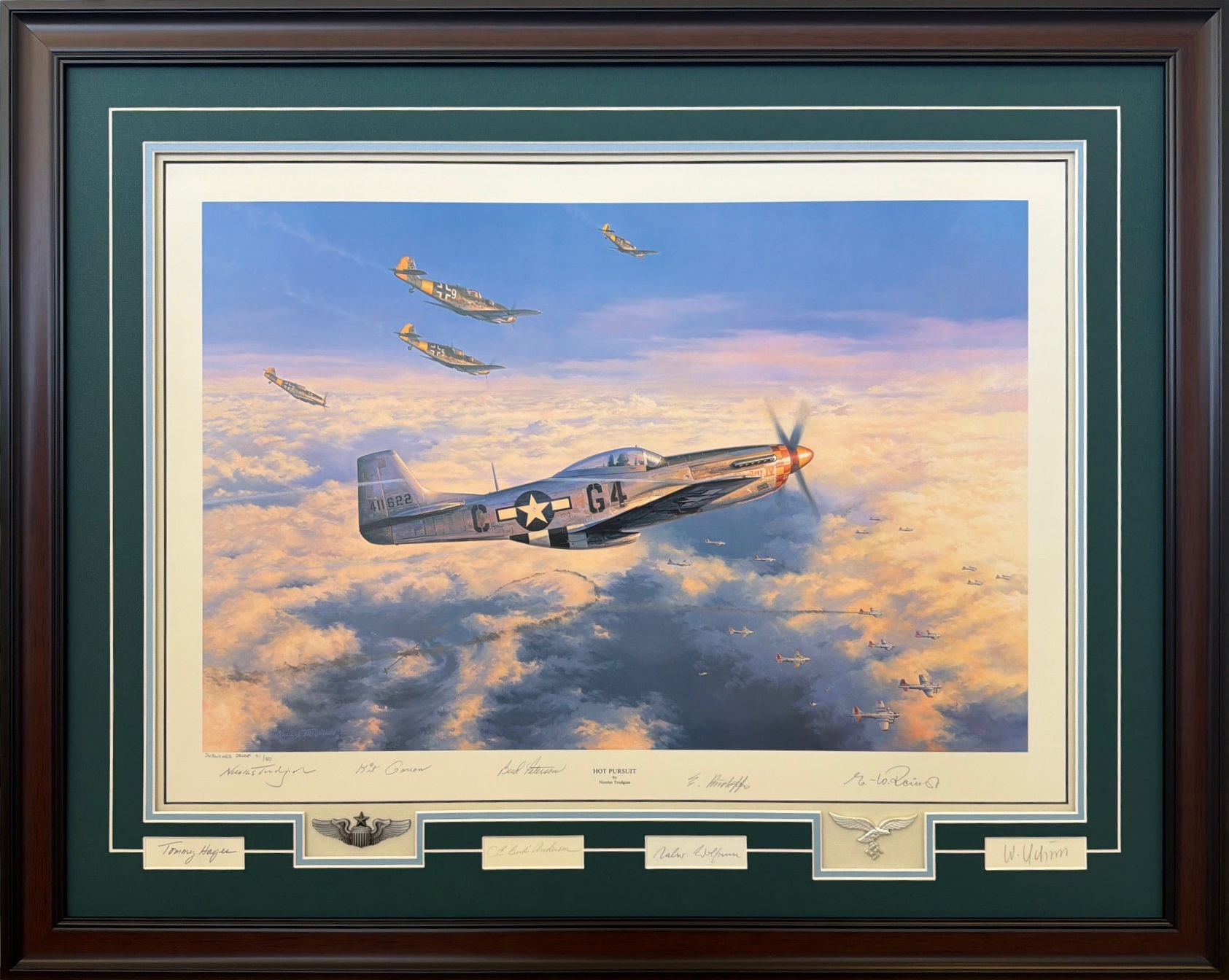 Hot Pursuit by Nicolas Trudgian - Framed Collector's Piece