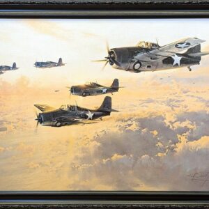 In Gallant Company - Framed Giclee on Canvas