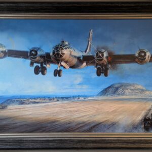 Iwo Jima: A Hard Won Haven by John Shaw - Framed Canvas Giclee
