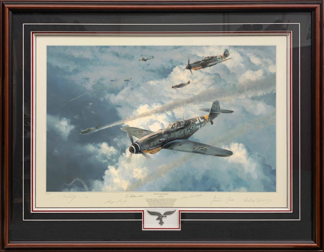 Knight of the Reich by Robert Taylor - Framed Collectors Piece