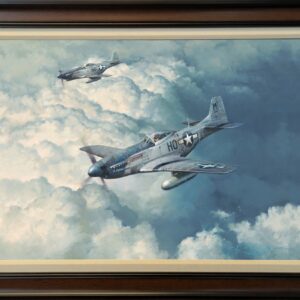 Looking For Trouble - Framed Giclee Canvas