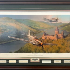Mustangs on the Prowl by Robert Taylor - Framed Collector's Piece