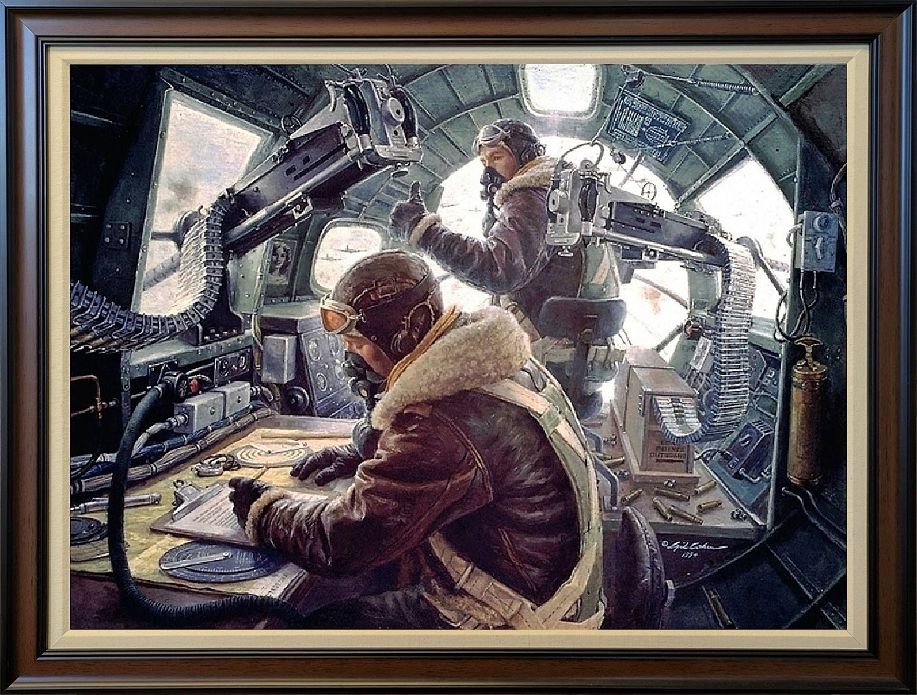 The Regensburg Mission by Gil Cohen - Framed Canvas Giclee