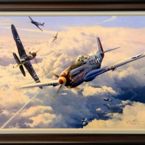 Struggle For Supremacy by Robert Taylor - Framed Canvas Giclee