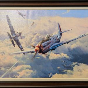 Struggle For Supremacy by Robert Taylor - Framed Canvas Giclee