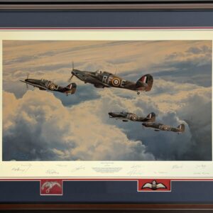 Undaunted by Odds by Robert Taylor - Framed Collector's Piece - Framed Collectors Piece
