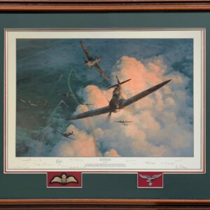 Valiant Response by Robert Taylor - Framed Collector's Piece - Framed Collectors Piece