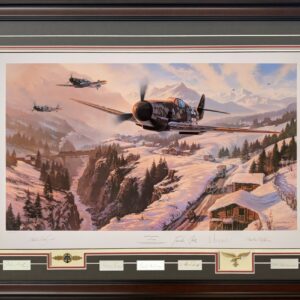 Winter Patrol by Nicolas Trudgian - Framed Collector's Piece